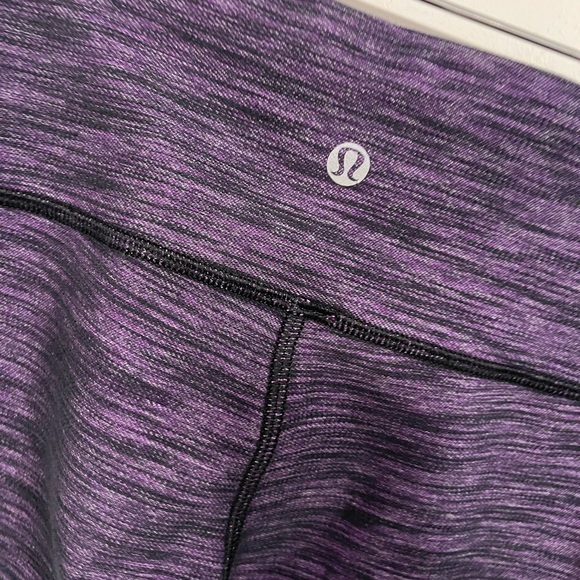 Lululemon Wunder Under Pant *Denim Reversible Slub Denim Tender Violet 6 - Picture 16 of 16